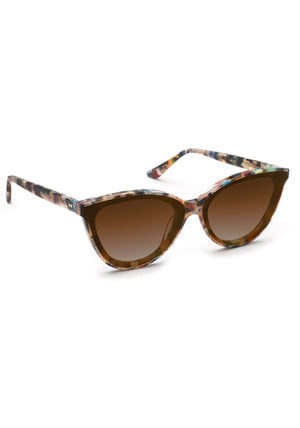 MONROE NYLON | Capri Handcrafted, luxury multicolored acetate cat-eye nylon KREWE sunglasses
