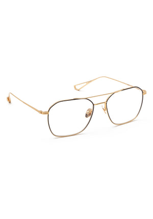 KREWE BERM | Matte Black Fade + 18K Handcrafted, titanium frames