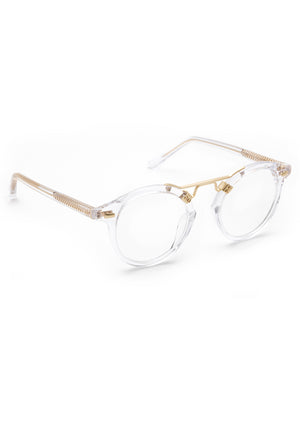 KREWE - ST. LOUIS OPTICAL | Crystal Handcrafted, Luxury Clear Acetate Eyeglasses